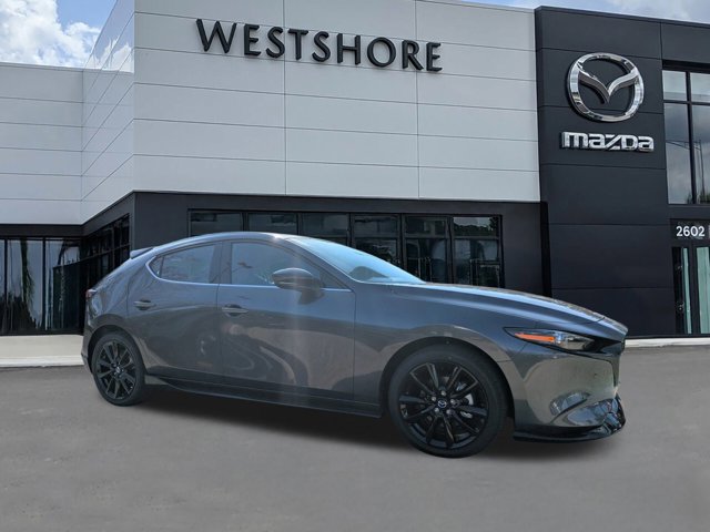 New Machine Gray Metallic 2026 Mazda MAZDA3 Hatchback 2.5 Turbo